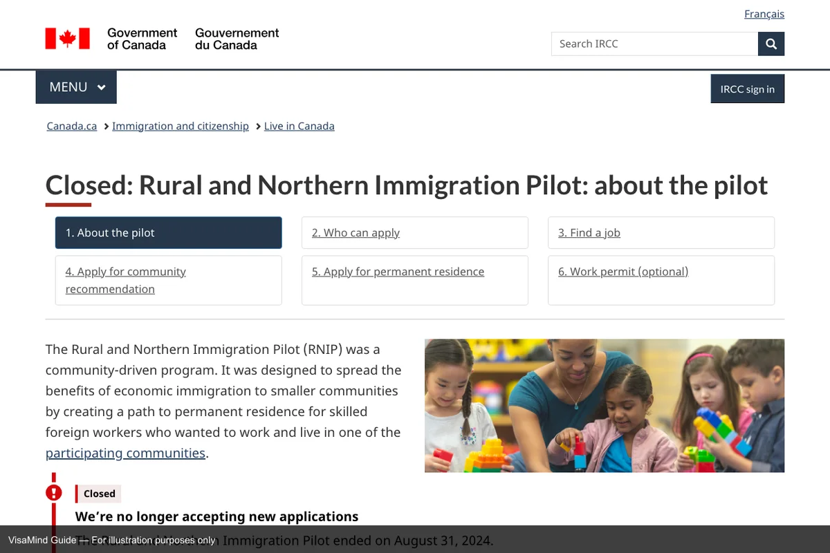 First page of IMM 5911 form