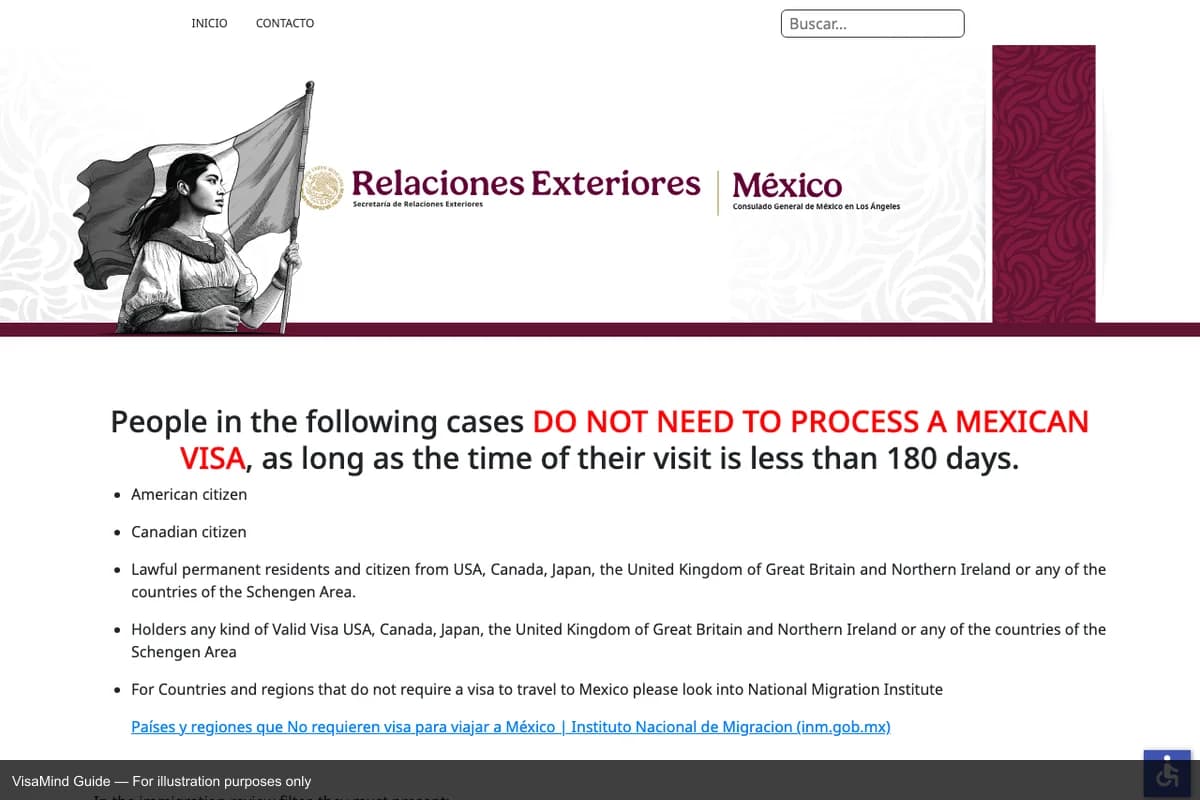 First page of Cambio de Condición form